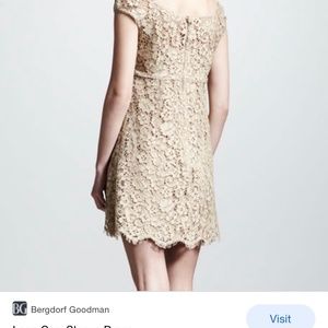 Dolce and Gabbana Lace Cap Sleeve dress